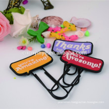 Cheap PP OEM die cut bookmark for kids